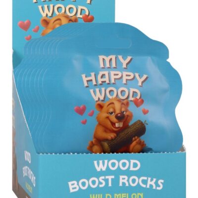Blue boost rocks enhancement Wood In Beaver Wood Boost Rocks for Him 8g 12pk by Doc Johnson