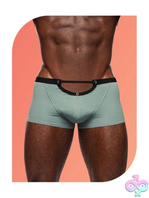 Wow Magnificence Mini Short In Jade Green – Medium - Image 2