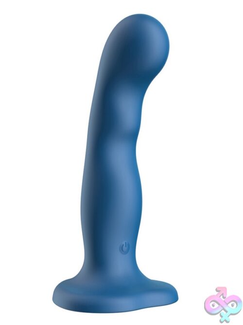 Wavy Strap-On Luv Vibe – Blue - Image 2