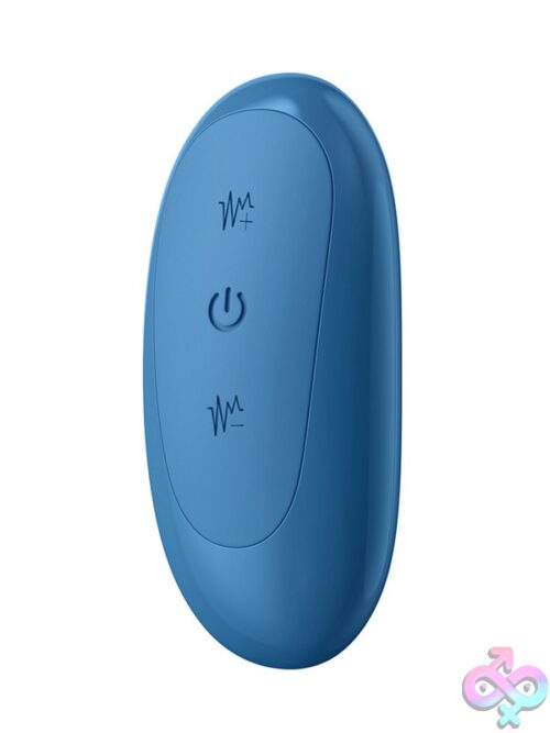 Wavy Strap-On Luv Vibe – Blue - Image 3