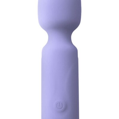 dusty blue mini wand X & O's Adore by NS Novelties