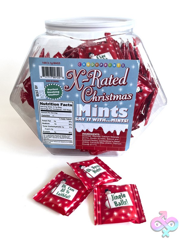 sexy holiday costume — X-Rated Christmas Mints Fishbowl Dis