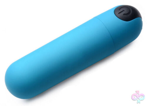 XR Brands Bang Sex Toys - Bang Vibrating Bullet With Remote Control - Blue