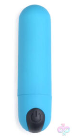XR Brands Bang Sex Toys - Bang Vibrating Bullet With Remote Control - Blue
