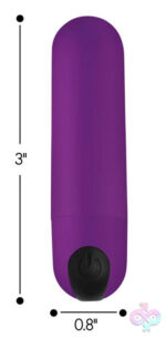 XR Brands Bang Sex Toys - Bang Vibrating Bullet With Remote Control - Purple