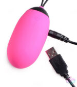 XR Brands Bang Sex Toys - Bang XL Silicone Vibrating Egg - Pink