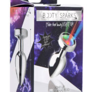 XR Brands Booty Sparks Sex Toys - Light Up Small Anal Plug