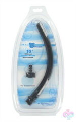 XR Brands Clean Stream Sex Toys - 10 Inch Silicone Comfort Nozzle Attachment
