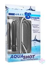 XR Brands Clean Stream Sex Toys - Clean Stream Aqua Shot Shower Enema Cleansing System