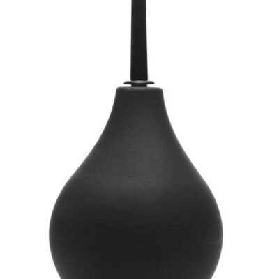 Cleanstream Thin Tip Enema Bulb by XR Brands in black