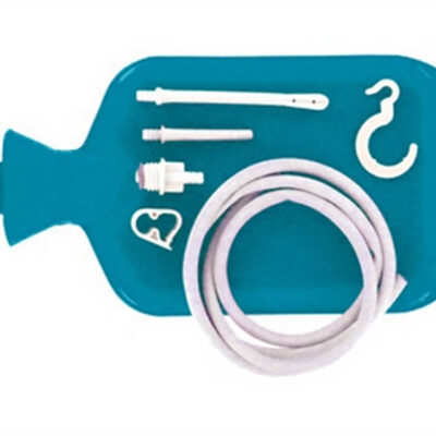 CleanStream Water Bottle Cleansing Kit by XR Brands — green rubber douche kit with tubing and tips