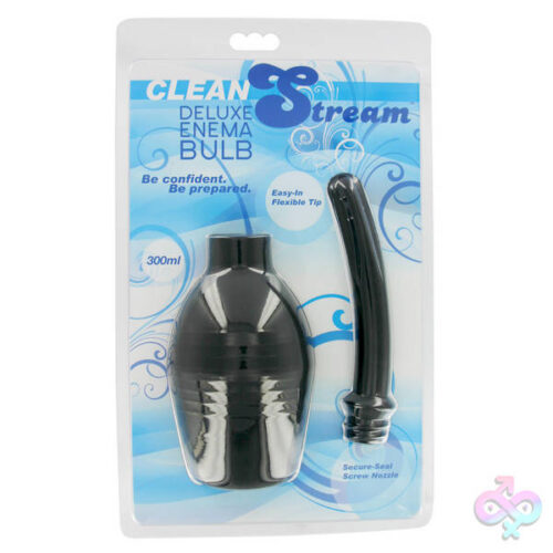 XR Brands Clean Stream Sex Toys - Deluxe Silicone Enema Bulb