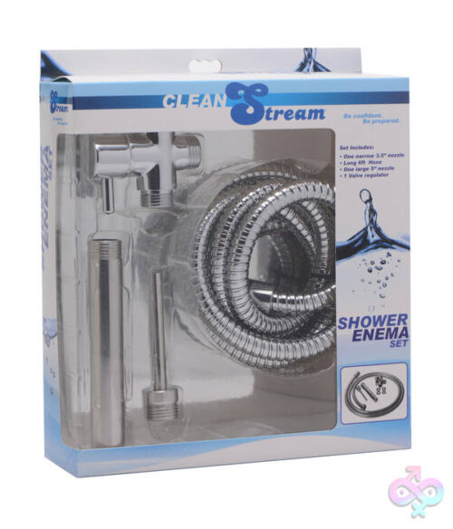 XR Brands Clean Stream Sex Toys - Metal Deluxe Shower System