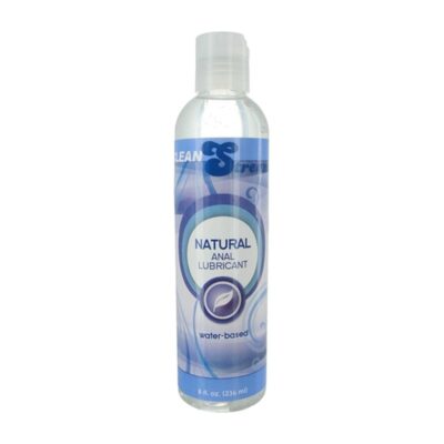 Natural Water Based Anal Lubricant 8 Oz by XR Brands