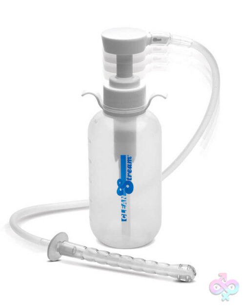 XR Brands Clean Stream Sex Toys - Pump Action Enema Bottle With Nozzle