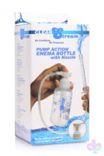 XR Brands Clean Stream Sex Toys - Pump Action Enema Bottle With Nozzle