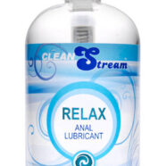 XR Brands Clean Stream Sex Toys - Relax Desensitizing Anal Lubricant - 17 Oz
