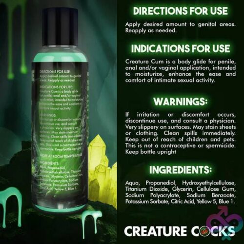 Creature Cum Green Water-Based Lubricant - Image 2