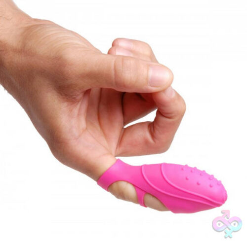 XR Brands Frisky Sex Toys - Bang Her Silicone G-Spot Finger Vibe Pink