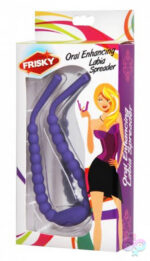 XR Brands Frisky Sex Toys - Oral Enhancing Hands Free Labia Spreader