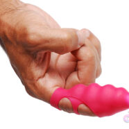 XR Brands Frisky Sex Toys - Ripples Finger Bang-Her Vibe - Pink
