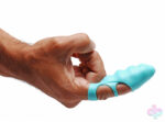 XR Brands Frisky Sex Toys - Ripples Finger Bang-Her Vibe - Teal