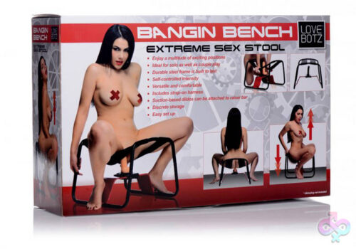 XR Brands Love Botz Sex Toys - Bangin Bench Extreme Sex Stool