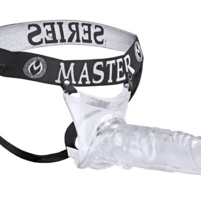 Grand Mamba XL Jock Style Cock Sheath by XR Brands — clear penis extender with realistic feel
