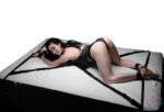 XR Brands Master Series Sex Toys - Interlace Over and Under the Bed Restraint Set
