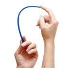 Invasion Silicone Urethral Sound Trainer Set in blue by XR Brands — 4 graduated phthalate-free sounding rods