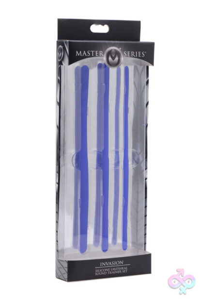 XR Brands Master Series Sex Toys - Invasion Silicone Urethral Sound Trainer Set