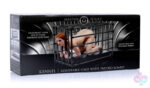 XR Brands Master Series Sex Toys - Kennel Adjustable Cage With Padded Board