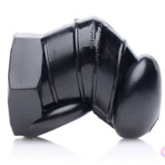 XR Brands Master Series Sex Toys - Master Series Detained - Black Restrictive Chastity Cage