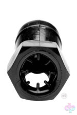 XR Brands Master Series Sex Toys - Master Series Detained - Black Restrictive Chastity Cage