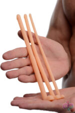 XR Brands Master Series Sex Toys - Master Series Dockers Silicone Urethral Sound Set - Flesh