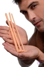 XR Brands Master Series Sex Toys - Master Series Dockers Silicone Urethral Sound Set - Flesh