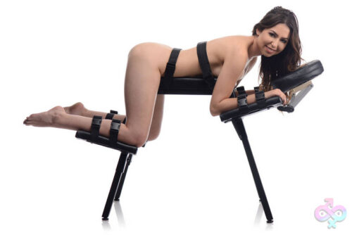 XR Brands Master Series Sex Toys - Obedience Extreme Sex Bench With Restraint Straps