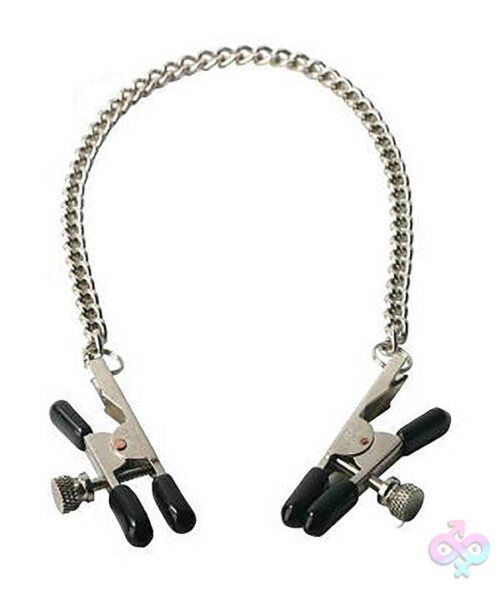 XR Brands Master Series Sex Toys - Ox Bull Nose Nipple Clamps