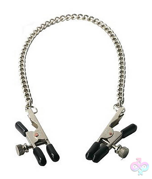 Ox Bull Nose Nipple Clamps XR Brands Master Series Sex Toys - Ox Bull Nose Nipple Clamps