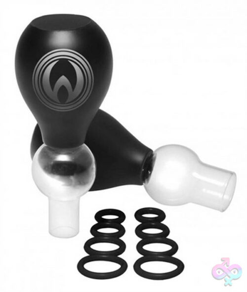 XR Brands Master Series Sex Toys - Pyramids Nipple Amplifier Bulbs With O Rings