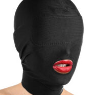 XR Brands Master Series Sex Toys - Spandex Hood With Padded Eyes and Open Mouth