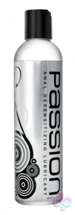 XR Brands Passion Lubricant Sex Toys - Passion Anal Desensitizing Lubricant With Lidocaine - 8.5 Fl. Oz.