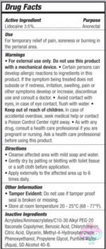 XR Brands Passion Lubricant Sex Toys - Passion Extra Strength Anal Desensitizing Spray  Gel - 4.4 Oz.