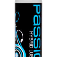 XR Brands Passion Lubricant Sex Toys - Passion Hybrid Water and Silicone Blind Lubricant - 8 Oz.