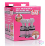 XR Brands Size Matters Sex Toys - Clit and Nipple Suckers Set