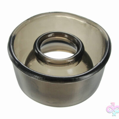 XR Brands Size Matters Sex Toys - Comfort Cyclinder Seal - Smoke