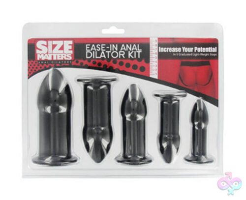 XR Brands Size Matters Sex Toys - Ease-in Anal Dilator Kit
