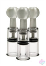 XR Brands Size Matters Sex Toys - Max Twist Clit and Nipple Triple Sucker Set
