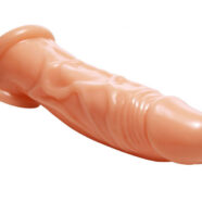 XR Brands Size Matters Sex Toys - Realistic Flesh Penis Enhancer and Ball Stretcher