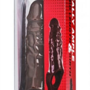 XR Brands Size Matters Sex Toys - Really Ample Penis Enhancer Sheath - Brown